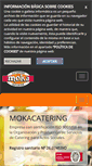 Mobile Screenshot of mokacatering.com